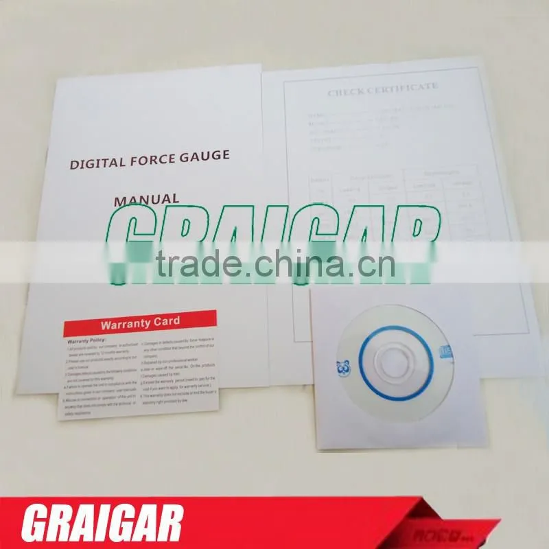 HF-500 Digital Portable Force Gauge/ Pull&Push Gauge / Dynamometer (2-500N)