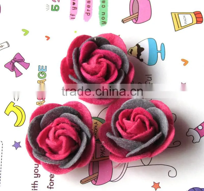 Chic Shabby Flowers/Christmas Shabby Rose Trim/Patriotic Shabby Chiffon Flowers