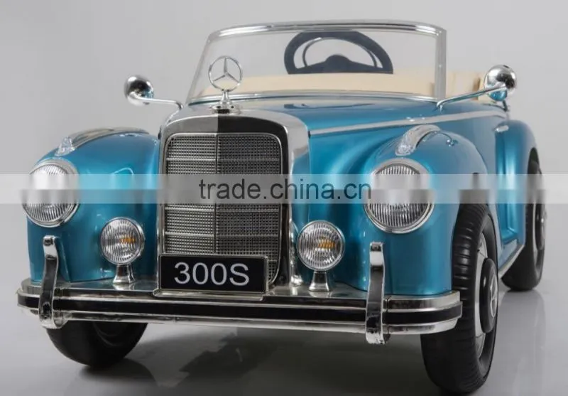 licensed mercedes benz 300s 12v battery operated car toy ride on car for kids with 2.4G R/C
