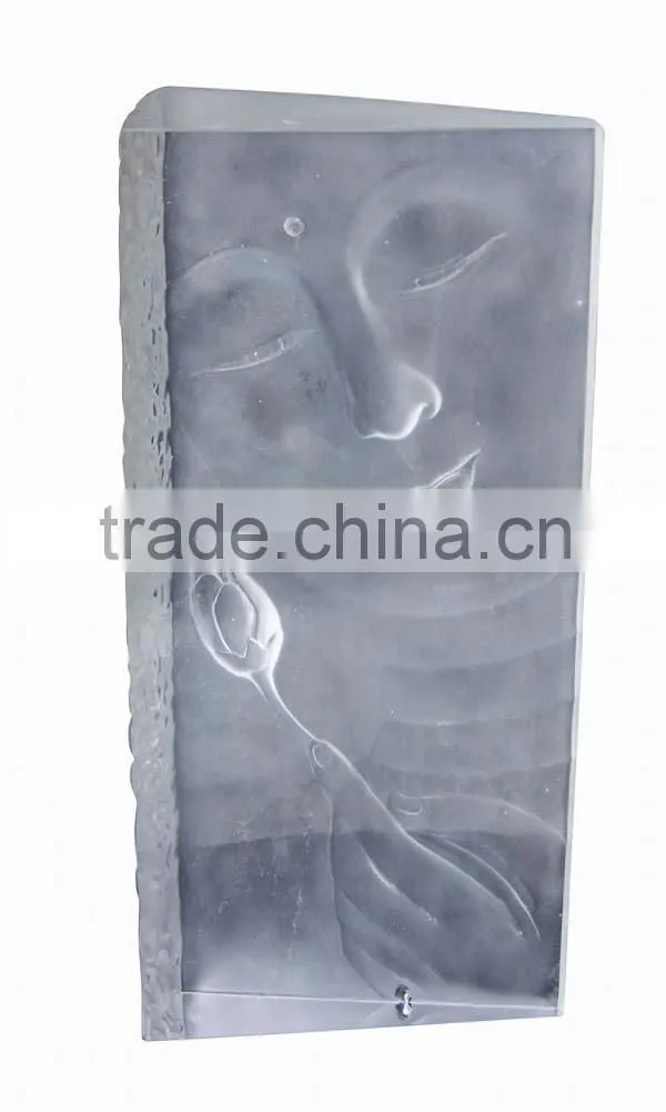 WF017 crystal buddha statues--happy buddha statue