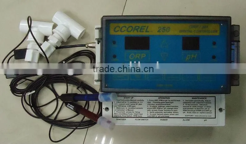High quality Automatic Swimming Pool Controller / water quality monitor