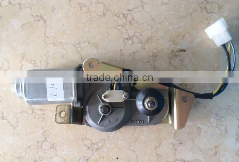 DAEWOO DH-7 Excavator windshield wiper motor,24V DC wiper motor