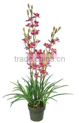 Artificial plants wholesale Cymbidium flower