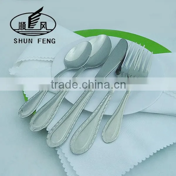 Stainless Steel Wooden Flatware