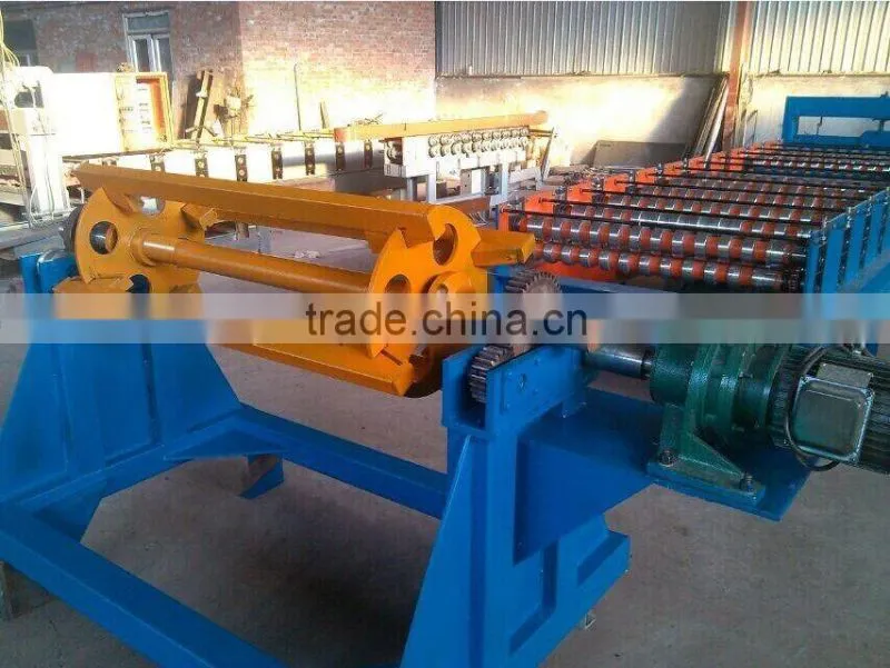 Metal Roof Ridge Cap Roll Forming Machine