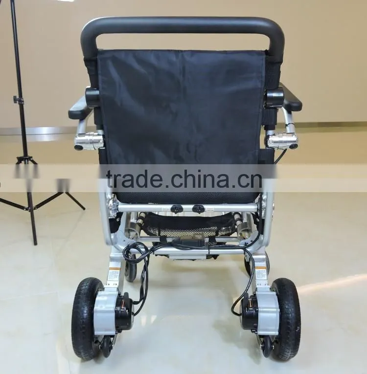 Rehabilitation Therapy Supplies Lift TEW007B Aluminum Portable Foldable Light Electric Wheelchair