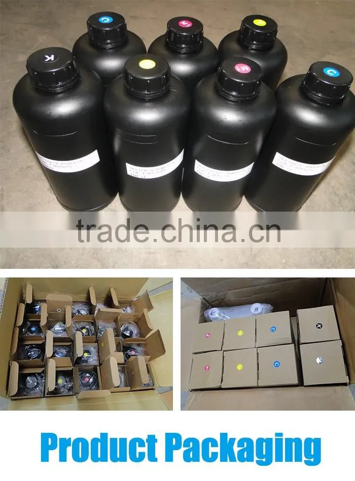 new design WER uv ink in printing inks for uv printer printing glass, pvc, ceramic, metal etc