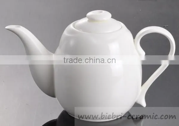 Wholesale Antique White Color Porcelain Coffee And Tea pots For Hotel And Restaurant