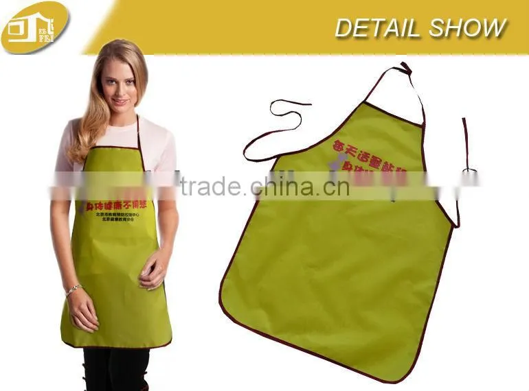 disposable Printed Design Kitchen polyester Apron