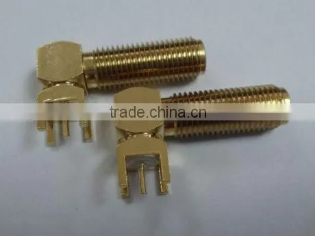 SMA female pcb mount connector