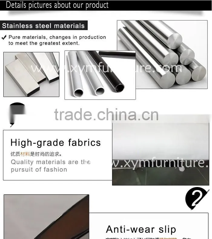 High Grade Home Dining Stainless Steel Chair
