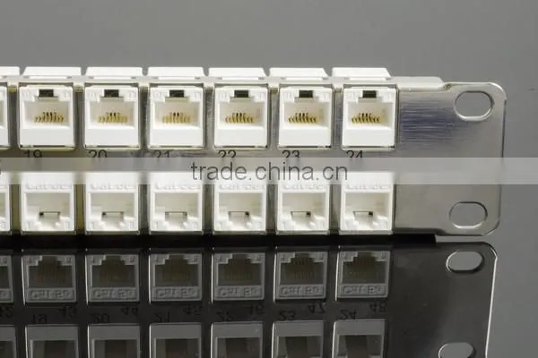 Network Solution 1U 48 Port Unshielded Snap-In Type Patch Panel