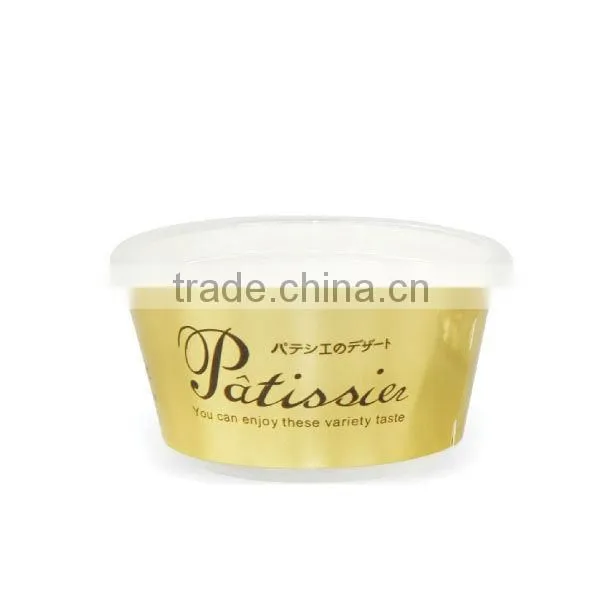Janpese style mini custom made fruit plastic dessert cup