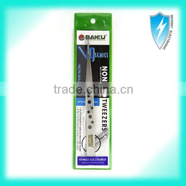Anti-frictional Micro Point Stainless Tweezers (BK-4A-Sa-SR V9)