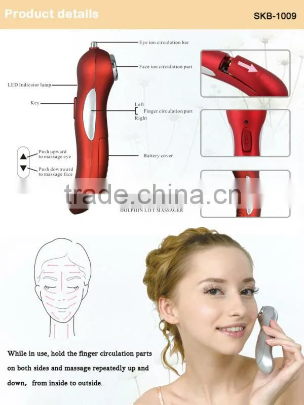 skin care manufacturer vibration slimming machine microcurrent pulse stimulator