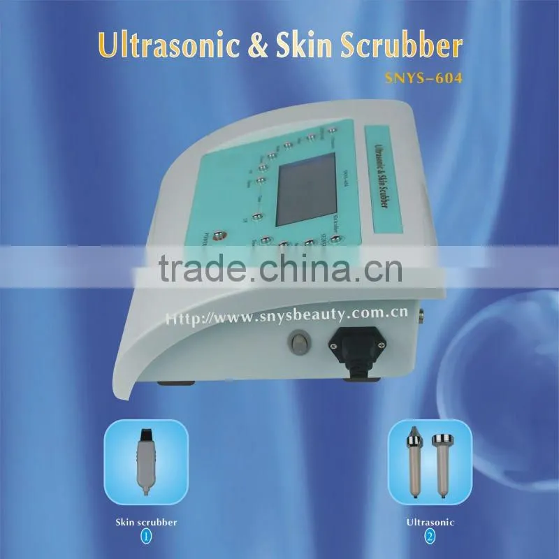 2012 Latest Ultrasonic Skin Scrubber Beauty Equipment