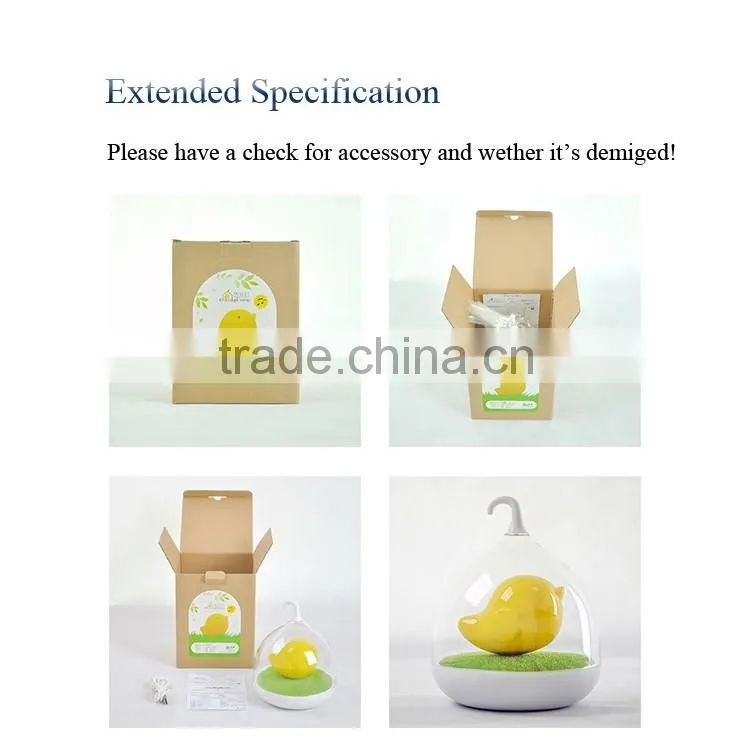 Birdcage Sensor funny touch Lamp LED Night Light with USB