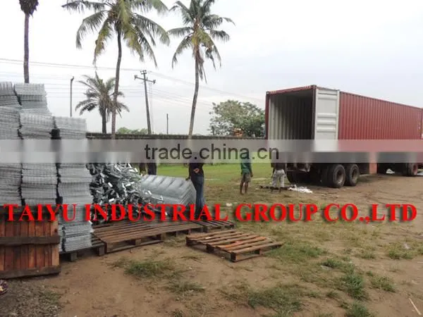 TAIYU Hot Galvanization 25 Years Lifespan Broiler Cage for Sale in Lagos