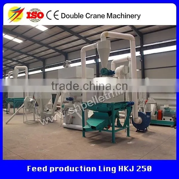 Ring die type chicken cow cattle feed pellet production machine made in china