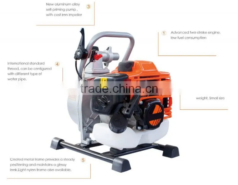 vegetable garden and agricultural Self-priming Gasoline Water Pump
