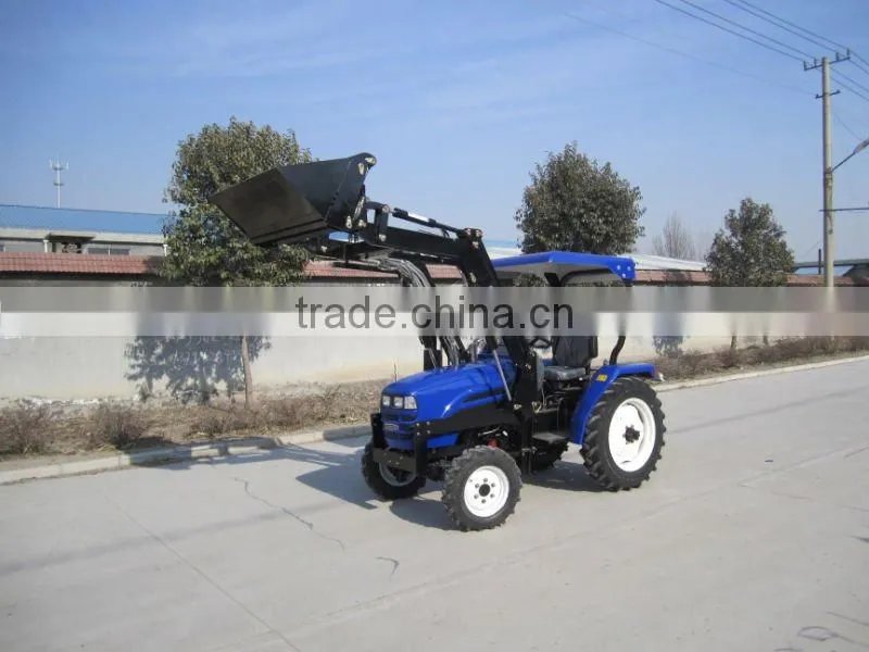 Tractor front end loader, LZ354,35HP, 4WD fit with TZ03D 4in1 front end loader