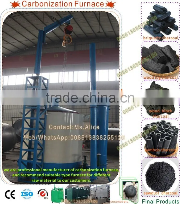 Wood Charcoal Machine charcoal burning machine