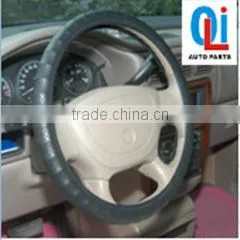 Custom girly steering wheel cover with leather from China manufacture's supplier