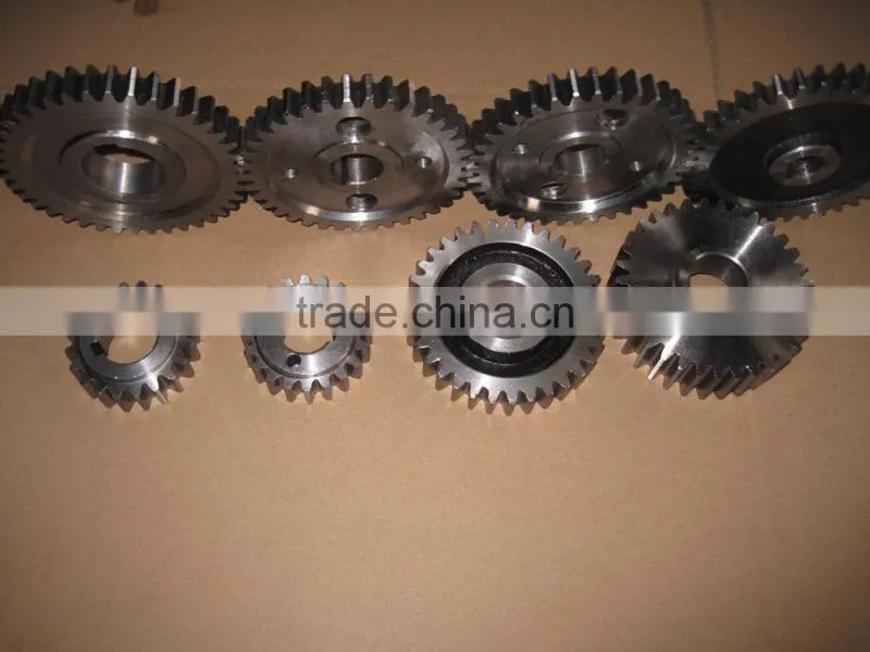 Qualified walking tractor GN 37165 central transmission gear, agricultutral machinery 91 37165 central transmission gear