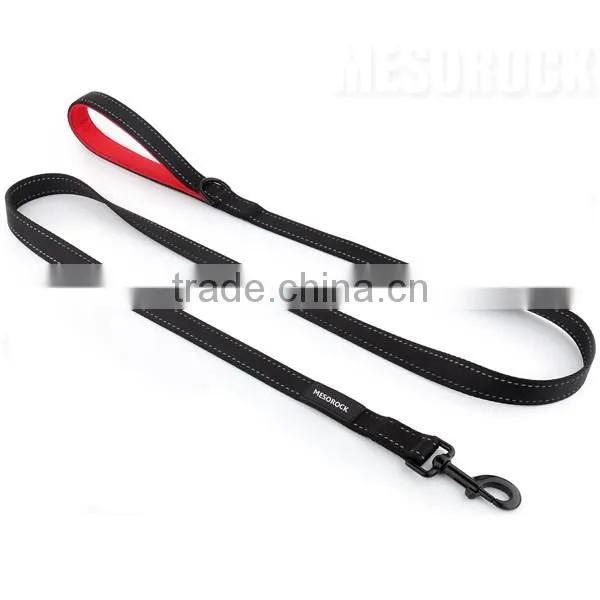 Heavy Duty Reflective Padded Handle Dog Nylon Leash Pet Leash Dog Leash