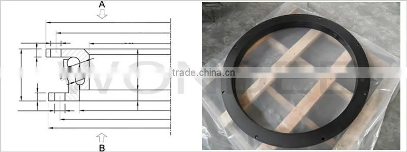 Double Ball Trailer Steel Ball Bearing Turntable