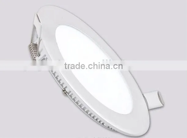 recessed round high lumen led panel light / led light panel