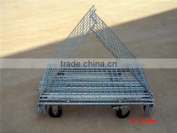 Foldable Steel Wire Container