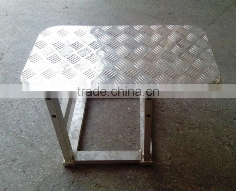 small Aluminum alloy ladder steps for truck, Alu.step bench