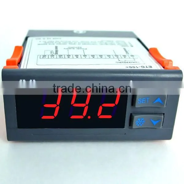 Digital Mini Microcomputer Temperature Controller -40~120 degree C Range + 2M Wire Length + NTC Sensor Type
