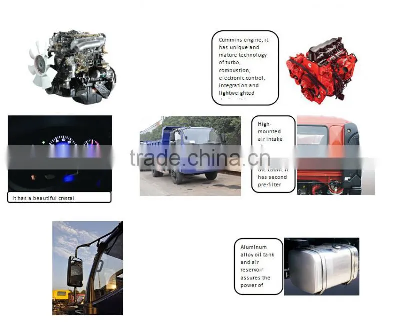 FOTON FORLAND 6 ton BJ3122V4PDB-F1Light Dump Truck