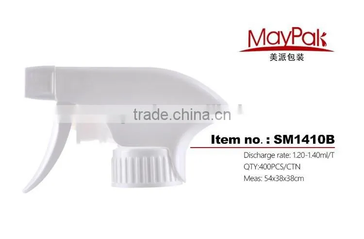 pp plastic pump sprayer trigger for cleaning bottle