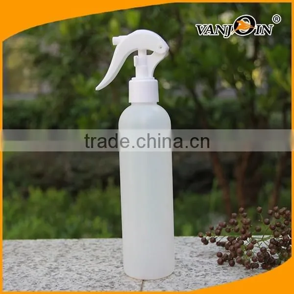 250ml White Plastic Trigger Spray Bottle Travel Container