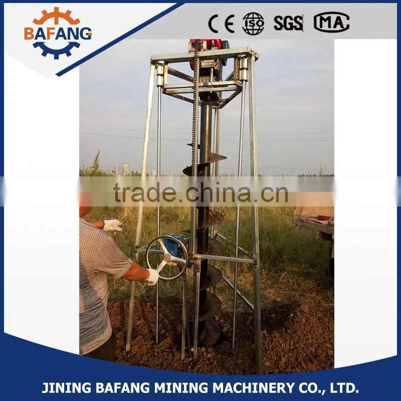 New design garden gasoline digging machine