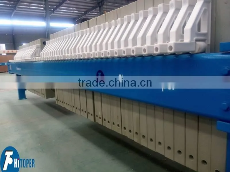 PP filter plate used with filter press used for wastewater treatment in solid liquid separation process