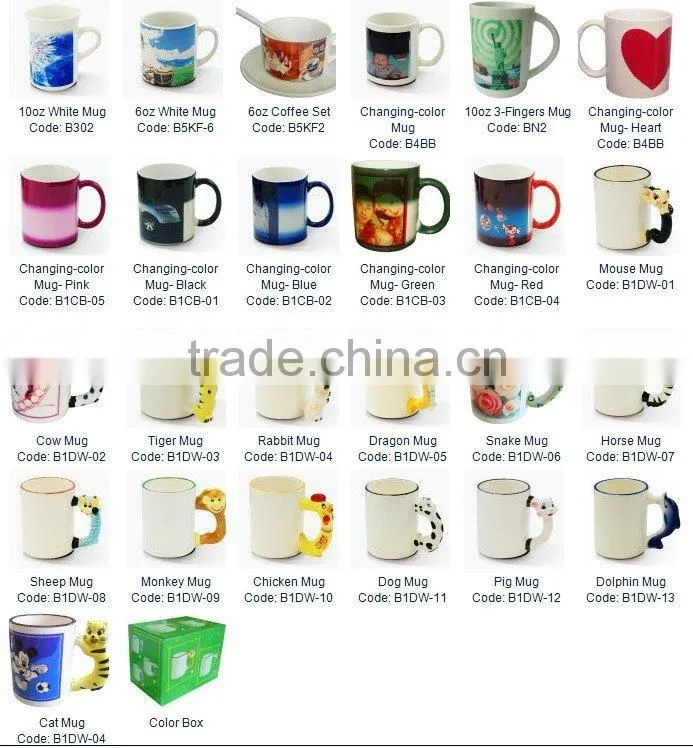 New Arrivals Sublimation Print Mini Indoor Ceramic Flower Pot