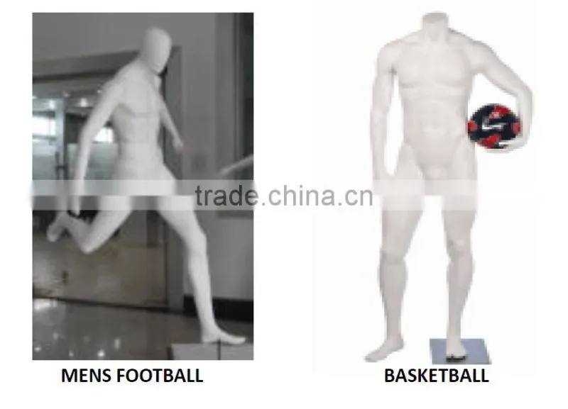 standing muscle running male mannequin display