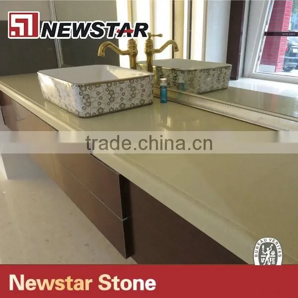 Newstar quartz vanity top,bathroom vanity tops