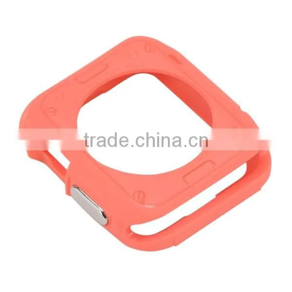 Best quality fashion design for apple watch TPU case, transparent soft watch case,watch accessories