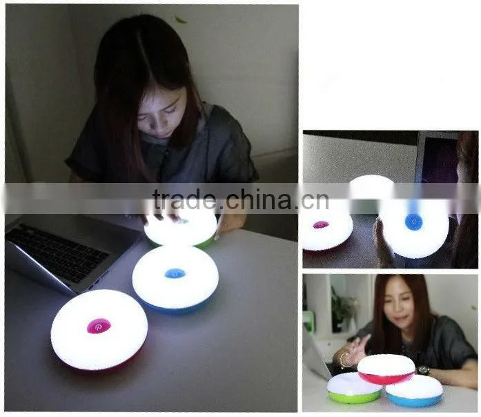 Supply creative USB charging donut night light & LED lamp --red