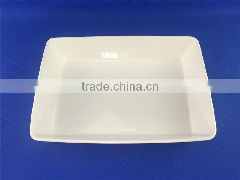 stocked white stoneware bakeware hot selling