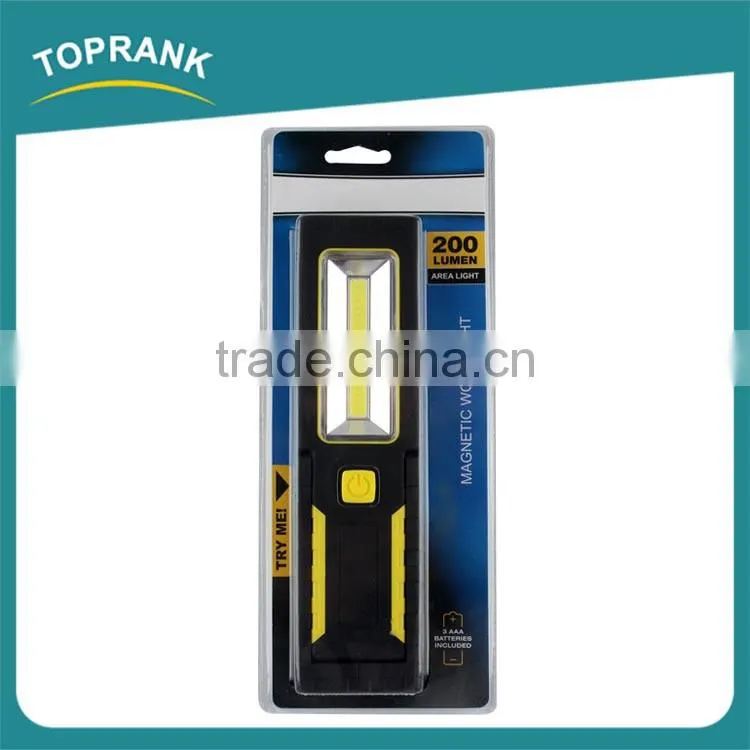High quality flexible portable magnetic 3w cob led work light