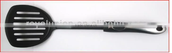 stainless steel slotted spatula in new design