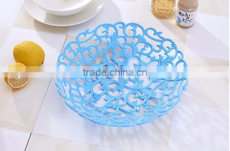 gold fruit plate decorative indian serving tray