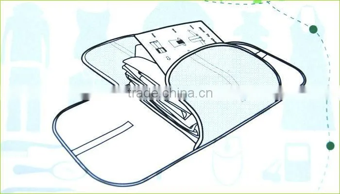 Polyester travel mate washing bag clothes storage bag