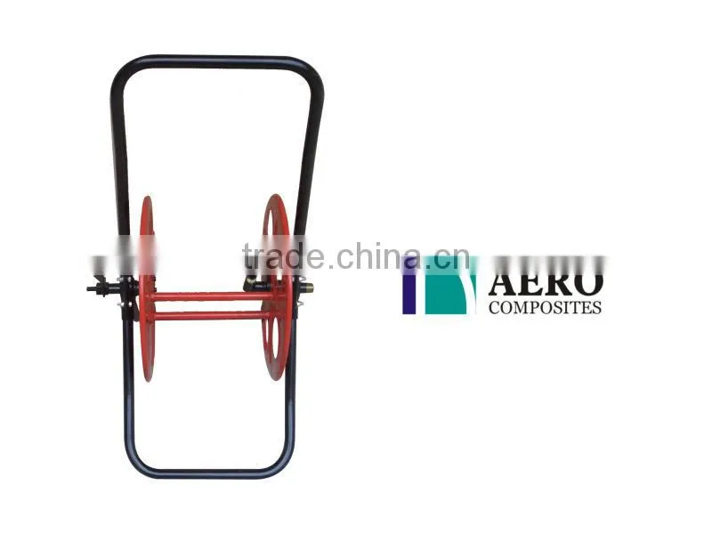 metal wheel hose reel